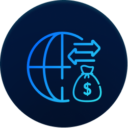 Move funds across hubs like the USA, Singapore, and Hong Kong.